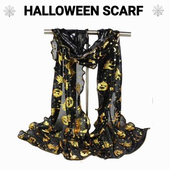 Accessories - Halloween Scarf Wrap